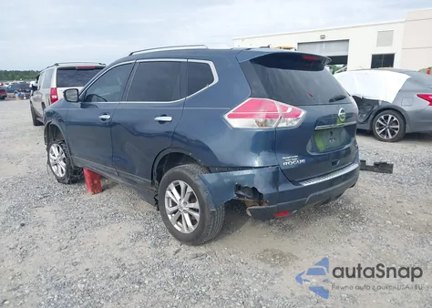 2016 Nissan Rogue Sv из США, поврежденный, VIN KNMAT2MT3GP610441